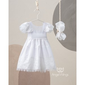 Βαπτιστικό Φόρεμα Evita | Angel Wings 260