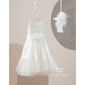 Βαπτιστικό Φόρεμα Leticia | Angel Wings 268