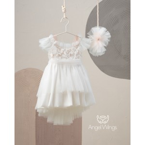 Βαπτιστικό Φόρεμα Paloma | Angel Wings 273