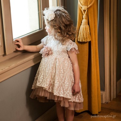Βαπτιστικό Φόρεμα Dolce Bambini 6032